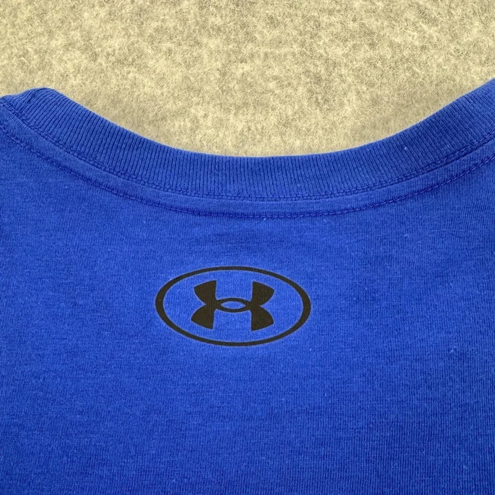 Under Armour Shirt Mens XL Blue Chicago Windy City USA Graphic‎ Tee NEW $30